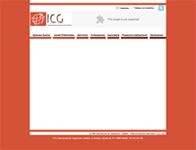 Tablet Screenshot of icginternacional.com